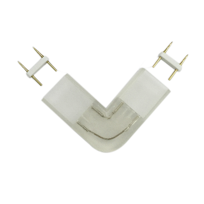 L shape Bends branches 1 to 1 High Voltage 4-pin Single Color led strip lights Bifurcation fast connectors With 2 Copper 2-Pins L shape Bends branches 1 to 1 High Voltage 4-pin Single Color led strip lights Bifurcation fast connectors With 2 Copper 2-Pins